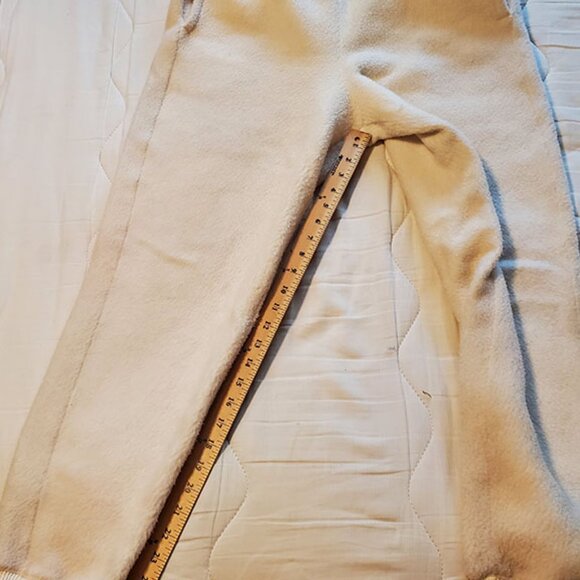 Allbirds Fluff Fleece pants Ivory L - Picture 5 of 8